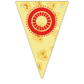 "ポップコーンパーティー" バンティングフラッグ (第3の旗)