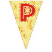 "ポップコーンパーティー" バンティングフラッグ (第2の旗)