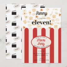 ポップコーンパーティー 誕生日パーティーのテーマ