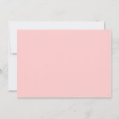 ポップコーンピンクフラットカードサンキュー サンキューカード (裏面)