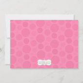 ポップコーンベビーシャワー招待状 招待状 (裏面)