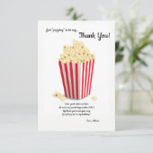 ポップコーンボックスありがとうございます 招待状 (スタンド正面)