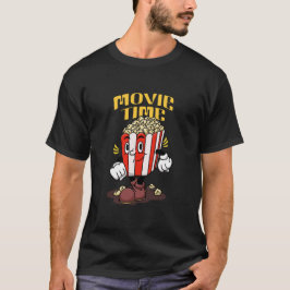 ポップコーンマスコットキャラクター Tシャツ