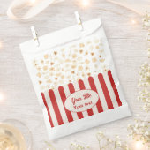 ポップコーンムービーパーティー誕生日パーティーテーマ フェイバーバッグ (クリップ留めされた状態)