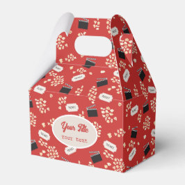 ポップコーンムービーパーティー誕生日パーティーテーマ フェイバーボックス