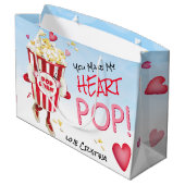 ポップコーンラブプおもしろいン ラージペーパーバッグ (裏面アングル)
