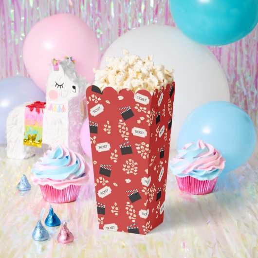 ポップコーンレトロ映画 フェイバーボックス (パーティー)