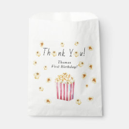 ポップコーン子供の誕生日パーティーありがとう フェイバーバッグ