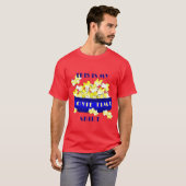 ポップコーン映画の時間 Tシャツ (正面フル)