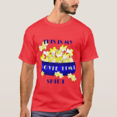 ポップコーン映画の時間 Tシャツ (正面)