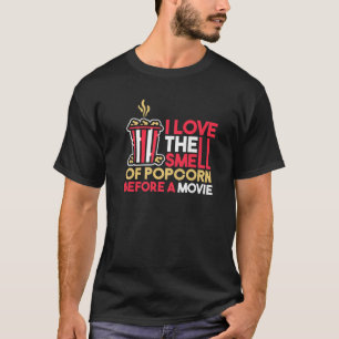 ポップコーン映画スナックシネマテレビおもしろい番組 – Popco Tシャツ