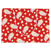 ポップコーン映画ナイトパーティーバッグ ラージペーパーバッグ (裏面)