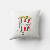 ポップコーン映画館テレビルームデコール クッション (裏面)