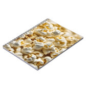 ポップコーン模様 ノートブック (左側)