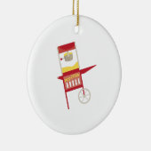 ポップコーン機械 セラミックオーナメント (右)