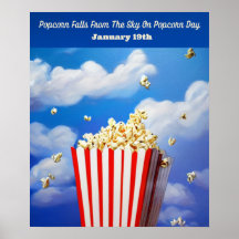 ポップコーン滝On Popcorn Dayポスター