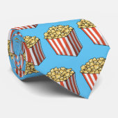 ポップコーン漫画イラストレーション ネクタイ (ロール)