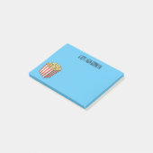 ポップコーン漫画イラストレーション ポストイット (アングル)