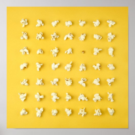 ポップコーン粒 ポスター (正面)