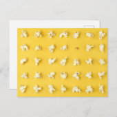 ポップコーン粒 ポストカード (正面/裏面)