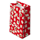 ポップコーン誕生日パーティー映画館 スモールペーパーバッグ (裏面アングル)