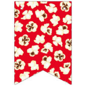 ポップコーン誕生日パーティー映画館 バンティングフラッグ (第1の旗)