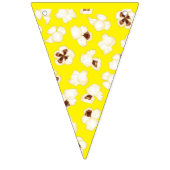 ポップコーン誕生日パーティー映画館 バンティングフラッグ (第3の旗)