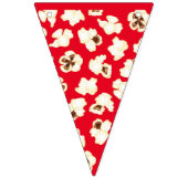 ポップコーン誕生日パーティー映画館 バンティングフラッグ (第1の旗)