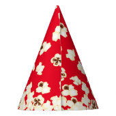 ポップコーン誕生日パーティー映画館 パーティーハット (裏面)