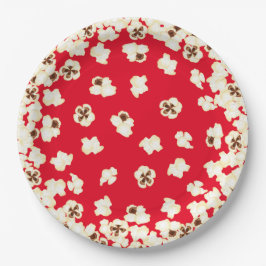 ポップコーン誕生日パーティー映画館 ペーパープレート