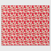 ポップコーン誕生日パーティー映画館 ラッピングペーパー (フラット)