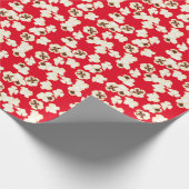 ポップコーン誕生日パーティー映画館 ラッピングペーパー (角)