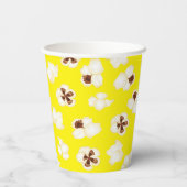 ポップコーン誕生日パーティー映画館 紙コップ (裏面)