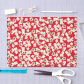 ポップコーン誕生日パーティー映画館 薄葉紙 (クラフト)