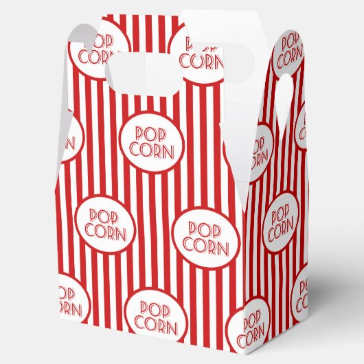 ポップコーン語アートパーティーおもしろい優先ボックス フェイバーボックス (オープン)