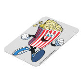 「ポップコーン野郎！」 可撓性磁石 マグネット (左側)