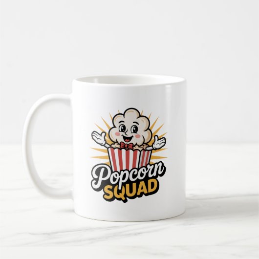 ポップコーン隊 コーヒーマグカップ (左)