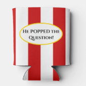 ポップコーン風の缶クーラー 缶クーラー (裏面)