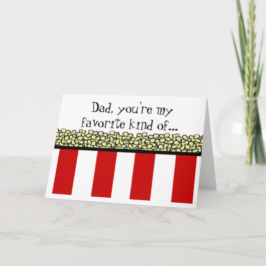 ポップコーン カード (正面)