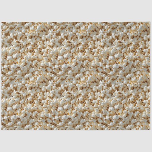 ポップコーン シームレス パターン デコパージュ 薄葉紙 (正面)