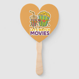 ポップコーン&ソーダ デュオ - 映画の夜の雰囲気 ハンドファン