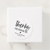 ポップコーン パーティー 好意タグに飛び込んでくれてありがとう フェイバータグ (インサイチュ)