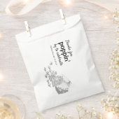 ポップコーン フェイバーバッグ (クリップ留めされた状態)