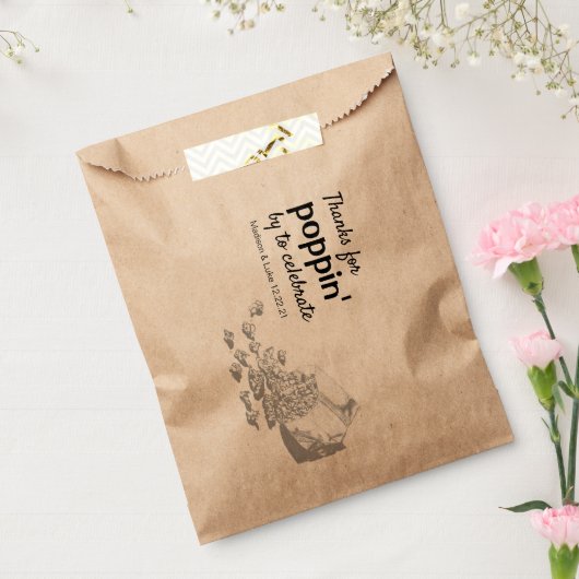 ポップコーン フェイバーバッグ (封をした状態)