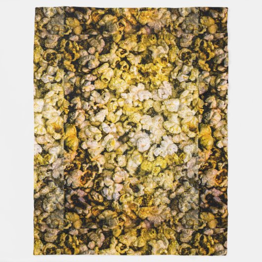 ポップコーン フリースブランケット (正面)