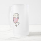 ポップコーン フロストグラスビールジョッキ (正面左)