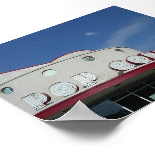 ポップコーン ポスター (角)