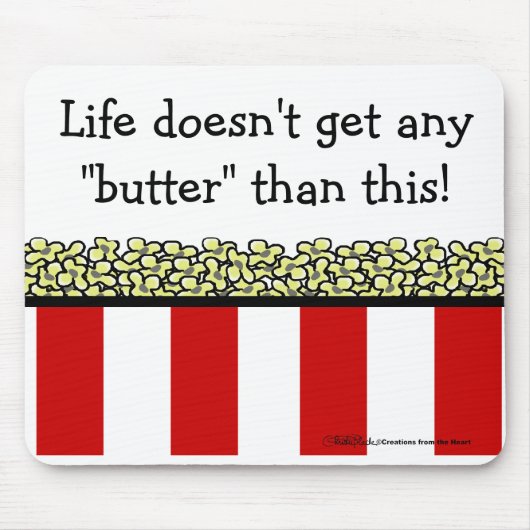 ポップコーン マウスパッド (正面)