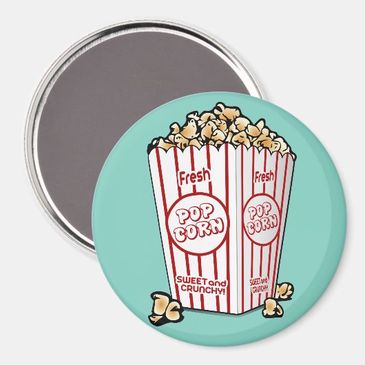 ポップコーン マグネット (正面/裏面)