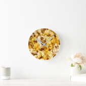 ポップコーン ラウンド壁時計 (ホーム)